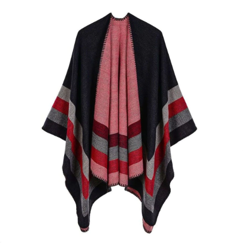 0 variant foulard 50 acrylique et 50 polyester pour femme nouveau design chaud mode automnehiver poncho 130x150cm