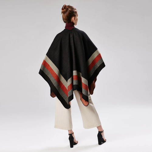 3 descript foulard 50 acrylique et 50 polyester pour femme nouveau design chaud mode automnehiver poncho 130x150cm