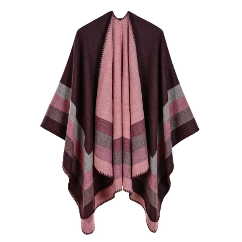 4 variant foulard 50 acrylique et 50 polyester pour femme nouveau design chaud mode automnehiver poncho 130x150cm