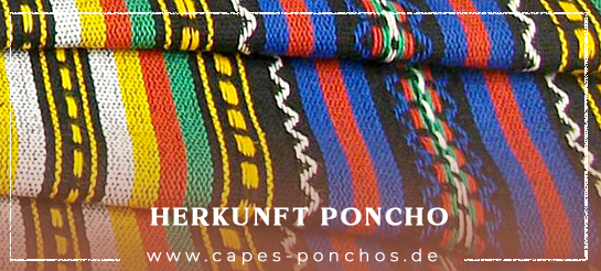Herkunft Poncho