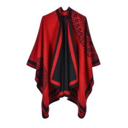 Orientalischer Schal-Poncho für Damen