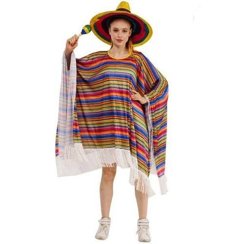 poncho femme mexicain 3