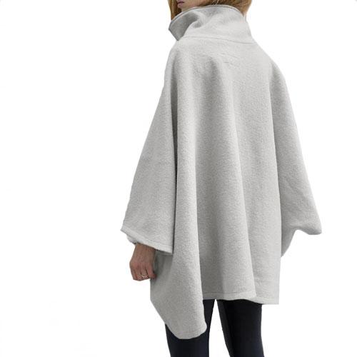 poncho femme polaire col montant 4