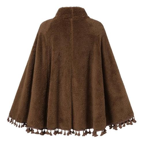 poncho femme polaire dhiver 4