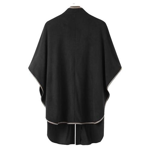 poncho homme col montant 2