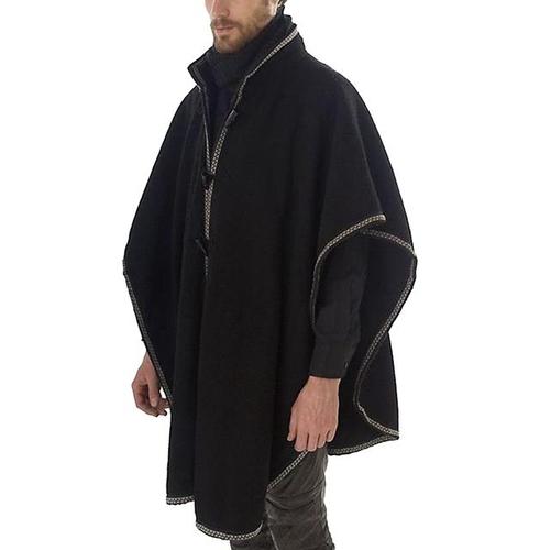 poncho homme col montant 6