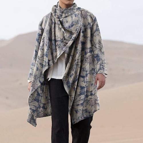 poncho homme ete long 4