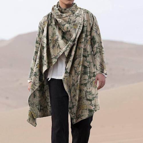poncho homme ete long 6