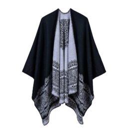 Schal-Poncho für Damen