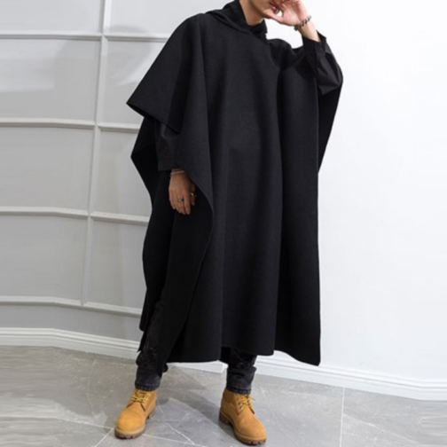 poncho long homme 719