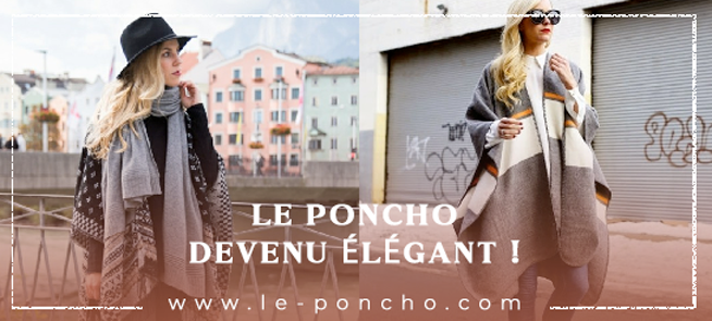 Der elegant gewordene Poncho!