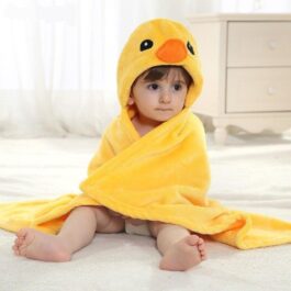 Tier-Badecape für Babys