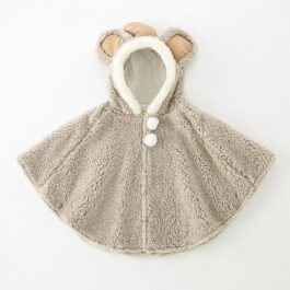 Kinderponcho mit Kapuze