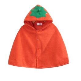 Baumwoll-Poncho für Babys mit Kapuze