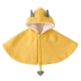 Baby-Winterponcho aus Baumwolle