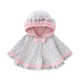 Baby-Sommerponcho mit Kapuze
