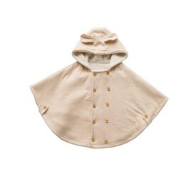 Baby-Fleece-Poncho für den Winter