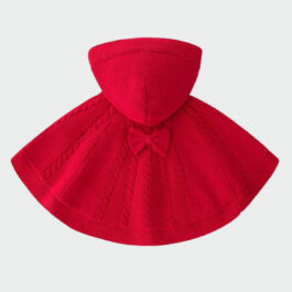 Gestrickter Baby-Poncho