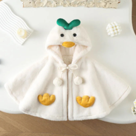 Kuscheliger Baby-Poncho