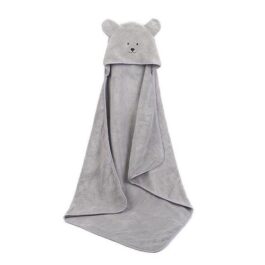 Baby-Badeponcho aus Velours