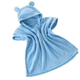 Weicher Baby-Badeponcho