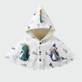 Dinosaurier-Poncho für Kinder