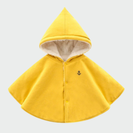Gelber Kinderponcho