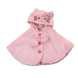 Hello-Kitty-Poncho für Babys