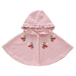 Baby-Poncho für Mädchen