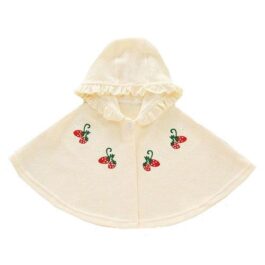 Baby-Poncho für Mädchen