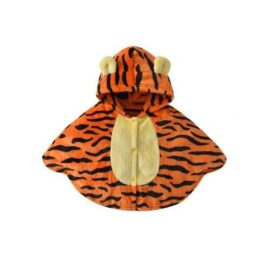 Warmer Tigger-Poncho für Babys