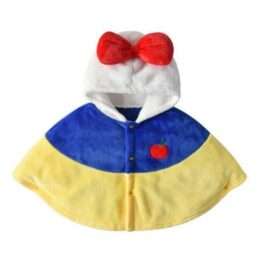 Schneewittchen-Poncho für Babys
