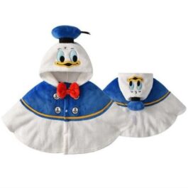 Donald-Duck-Poncho für Babys