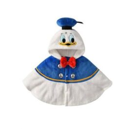 Donald-Duck-Poncho für Babys