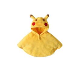 Extra warmer Pikachu-Poncho für Babys